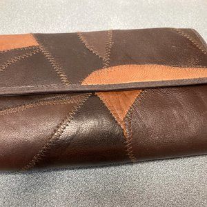 ladies eel skin wallet